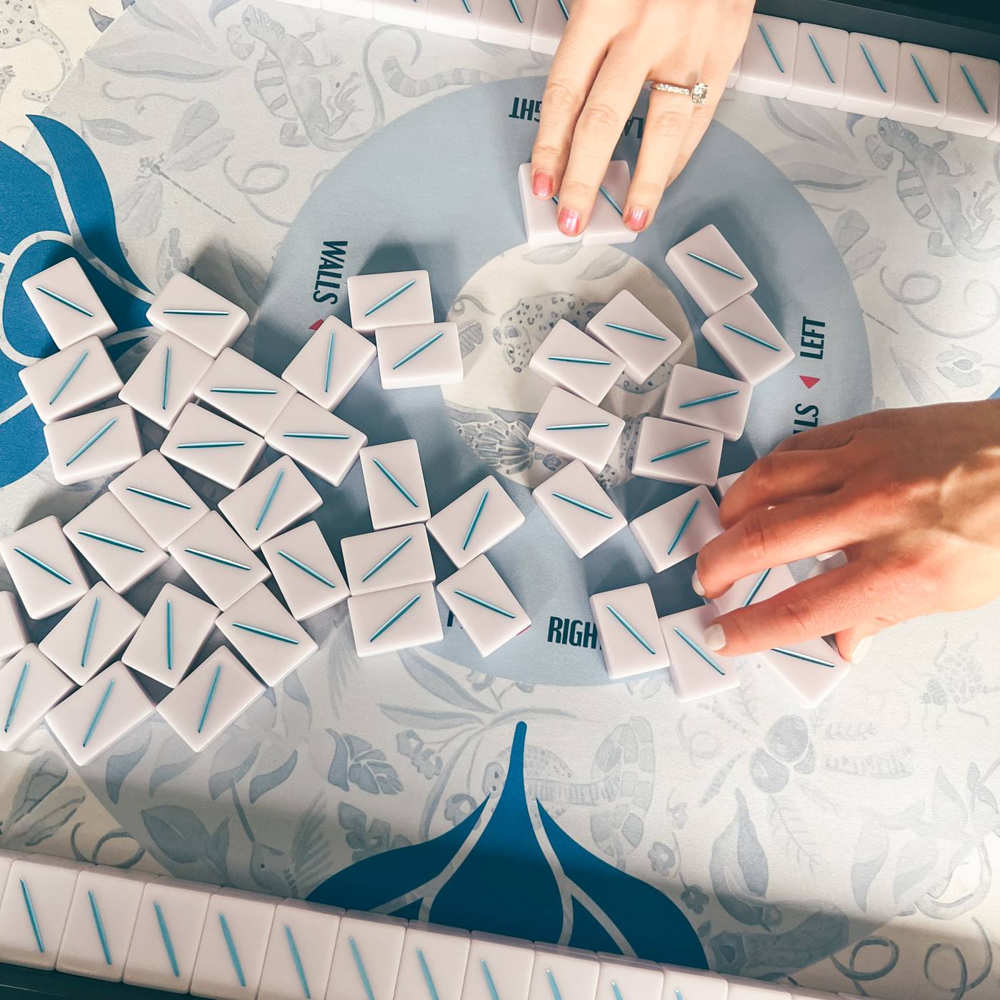 Mahjong tiles
